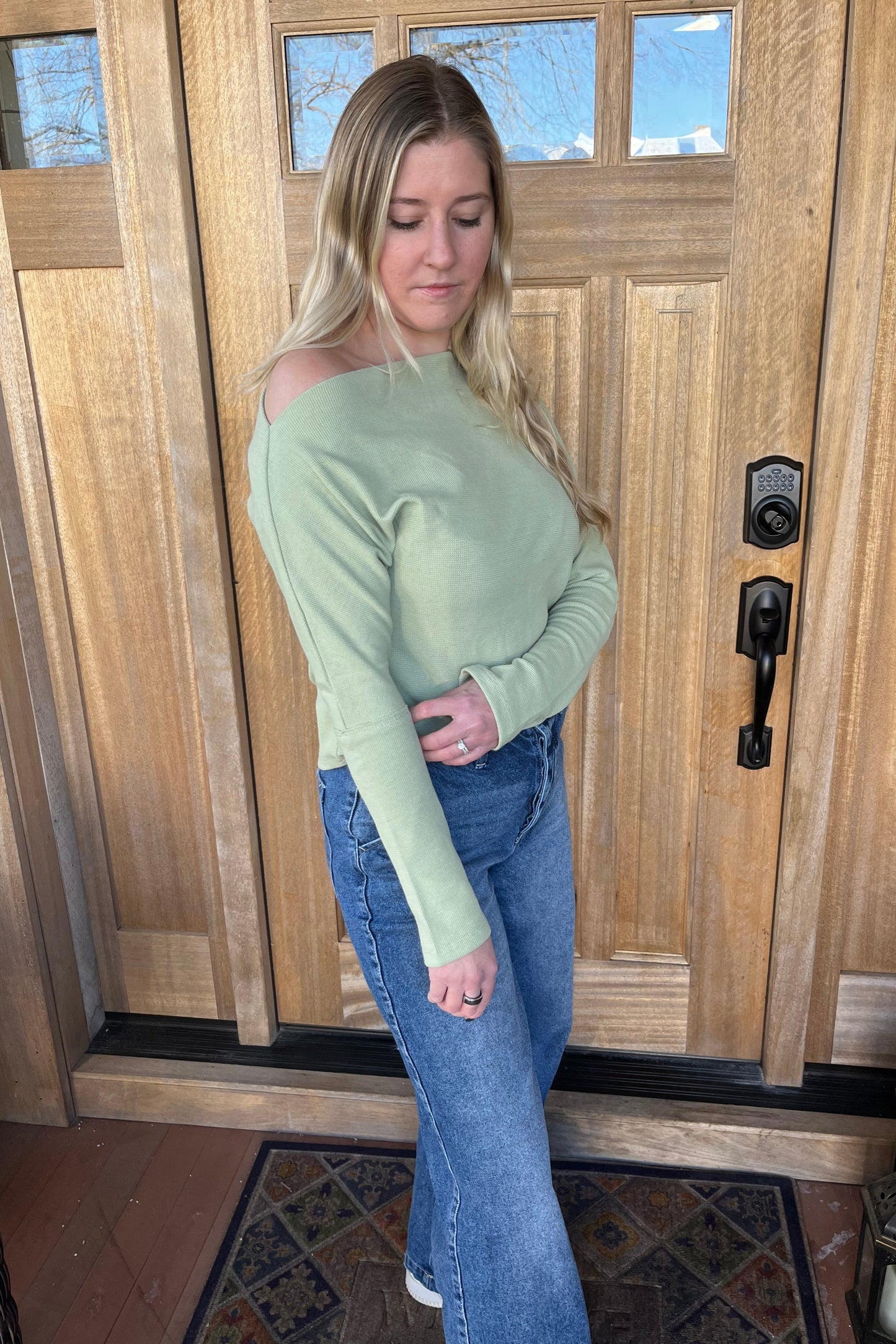 Lulu Thermal Top - Sage