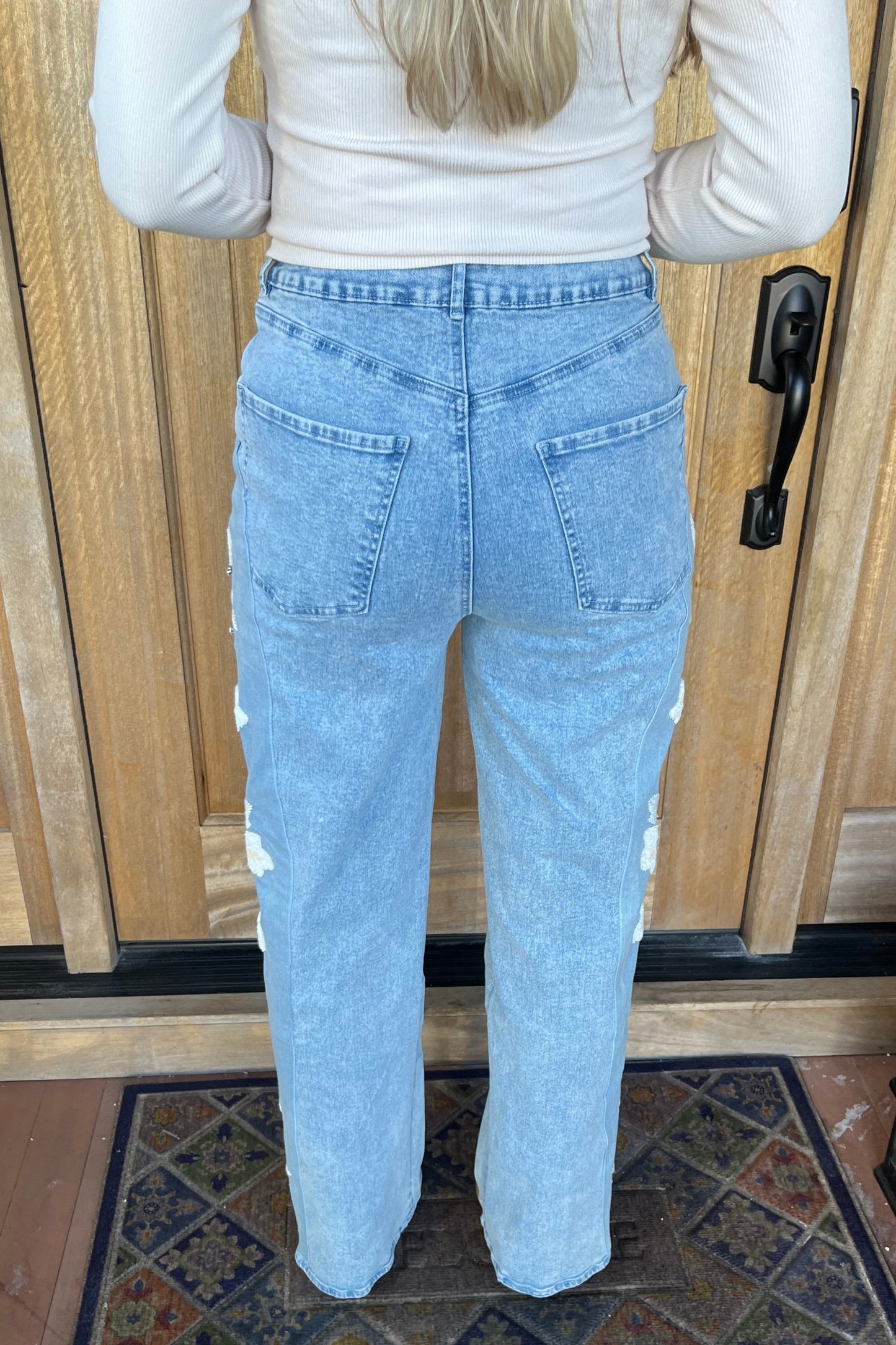 Flora Embroidered Jeans