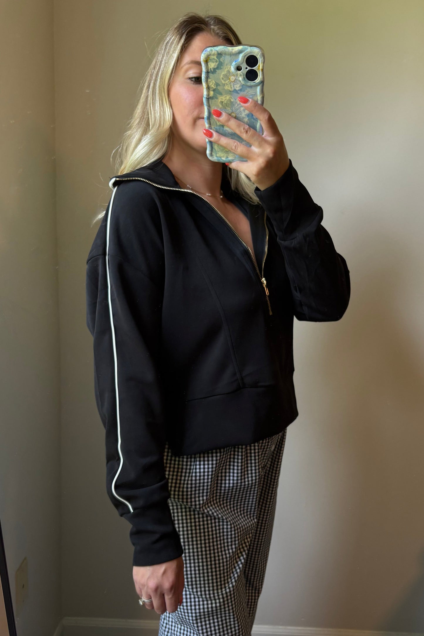 Cloud Half Zip Sweatshirt