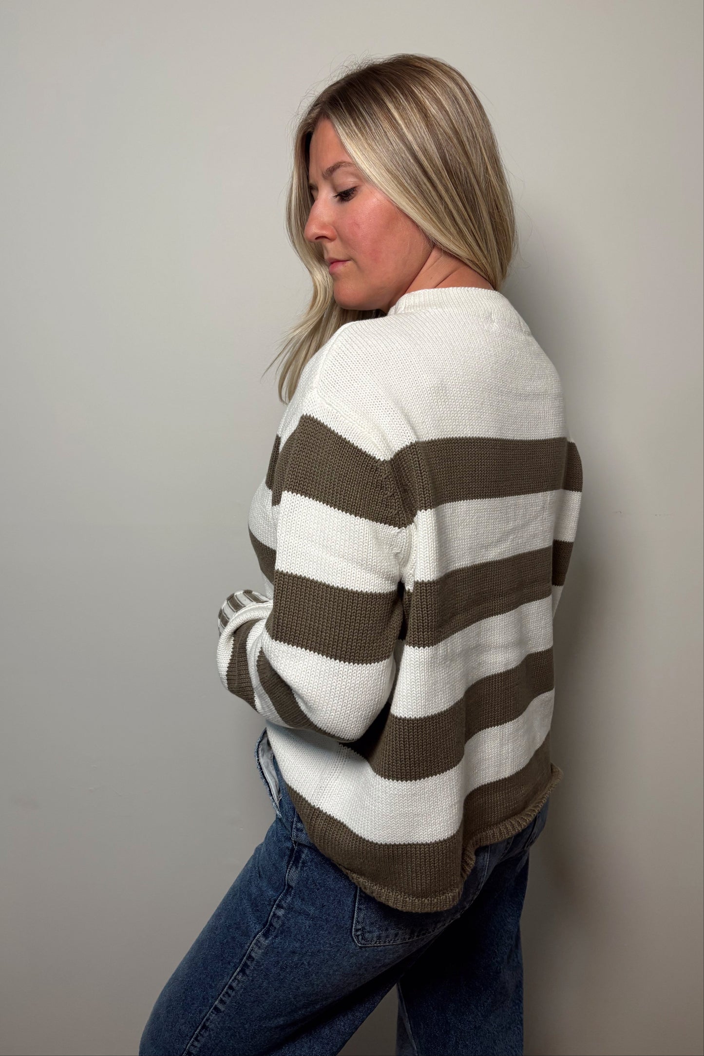 Sunday Brunch Sweater - Olive