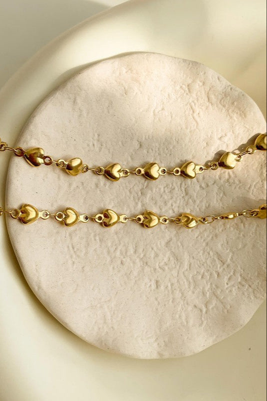Heart Chain Necklace
