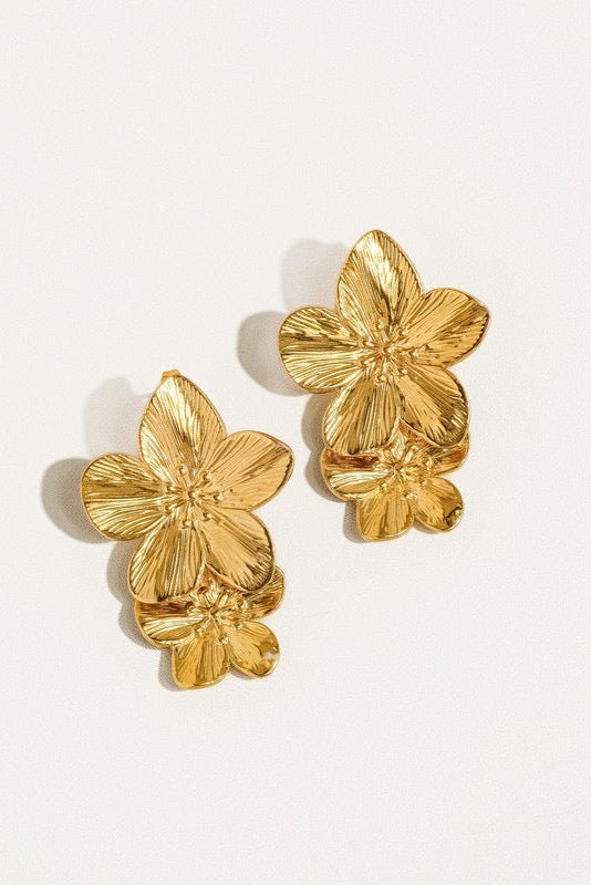 Ivy Floral Earrings