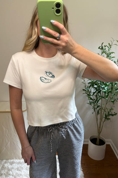 Oyster Baby Tee