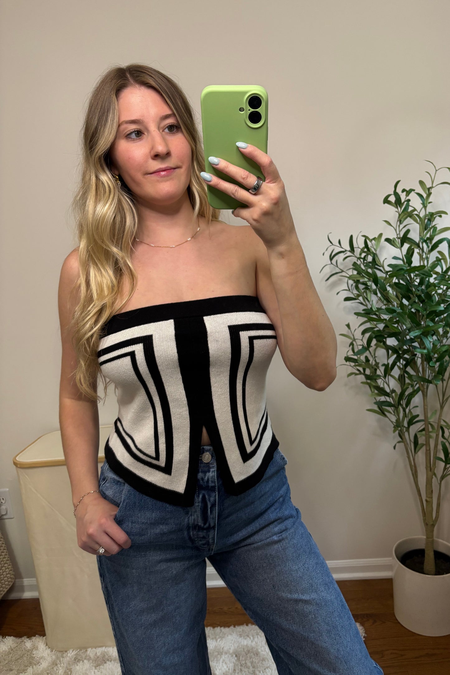 Paloma Sweater Tube Top