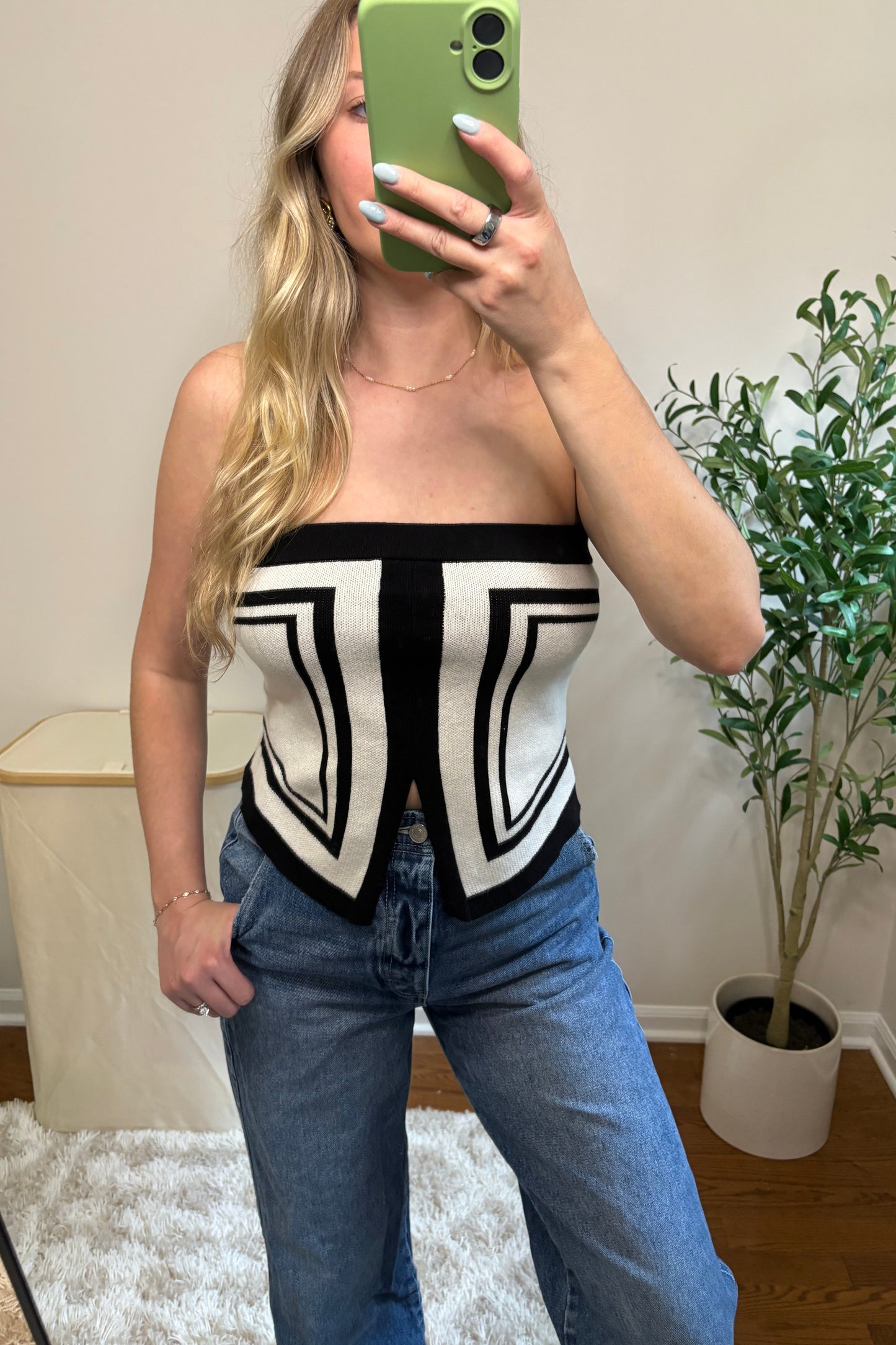Paloma Sweater Tube Top