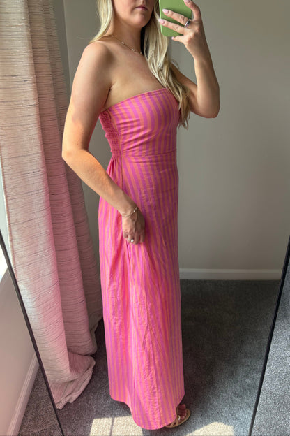 Sherbet Stripe Maxi Dress