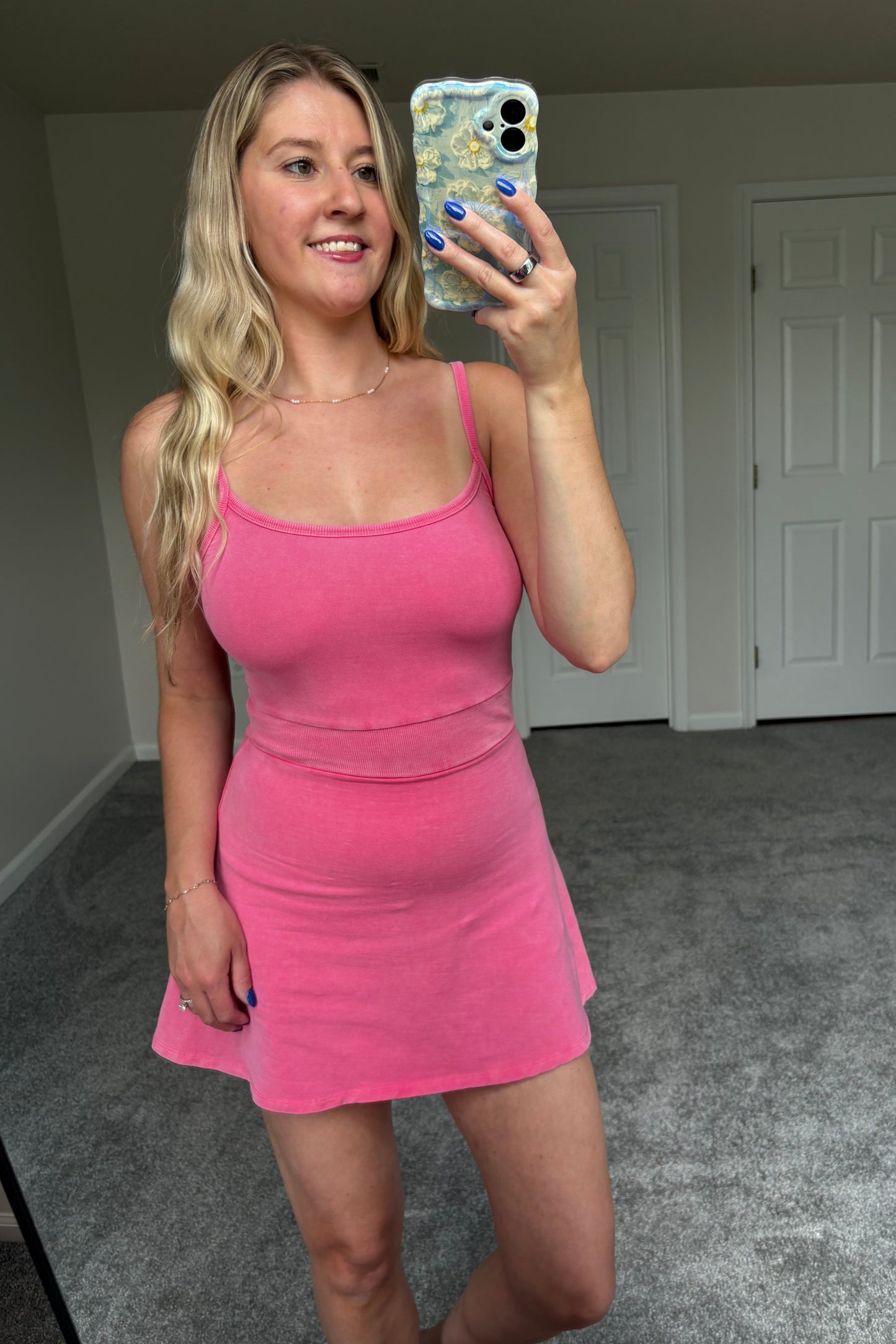 Mineral Wash Cami Dress