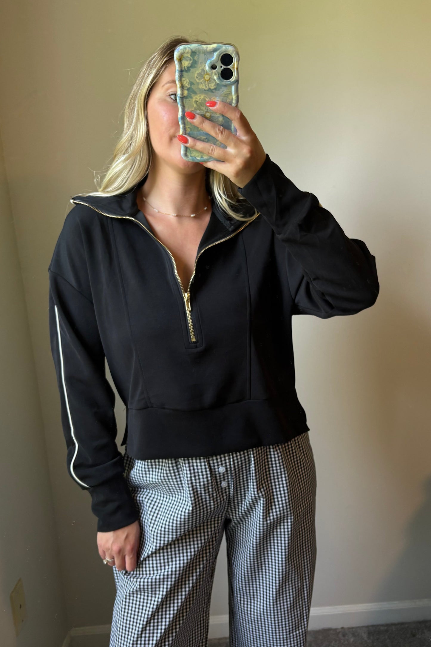 Cloud Half Zip Sweatshirt