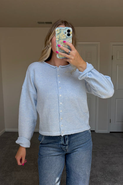 Rae Cardigan - Baby Blue