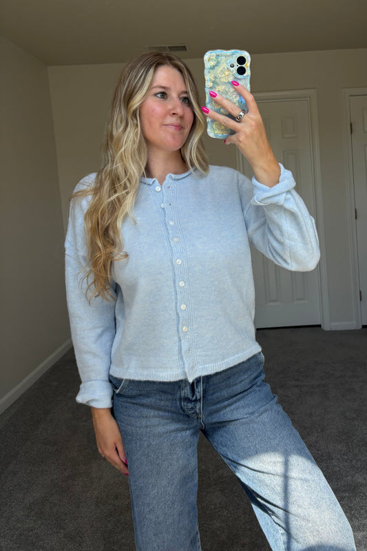 Rae Cardigan / Baby Blue