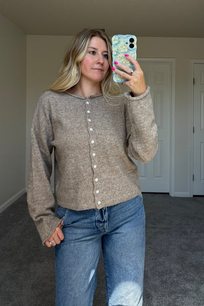 Rae Cardigan - Mocha