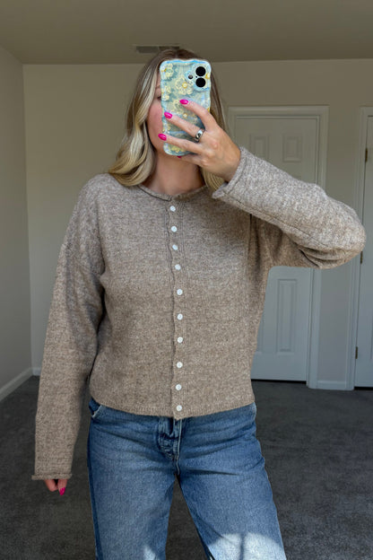 Rae Cardigan - Mocha