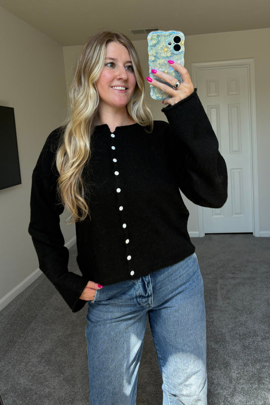 Rae Cardigan / Black