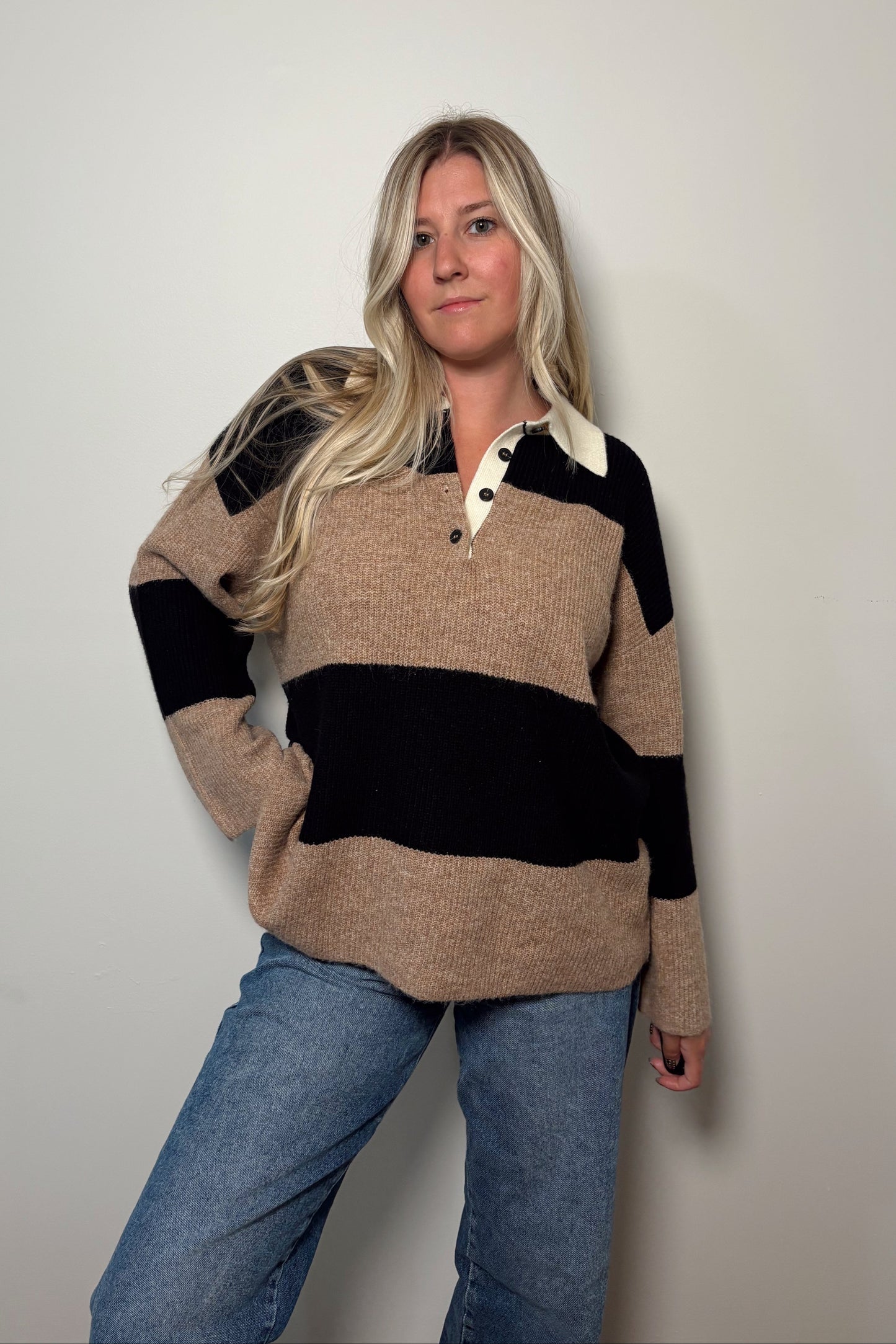 Oxford Rugby Polo Sweater