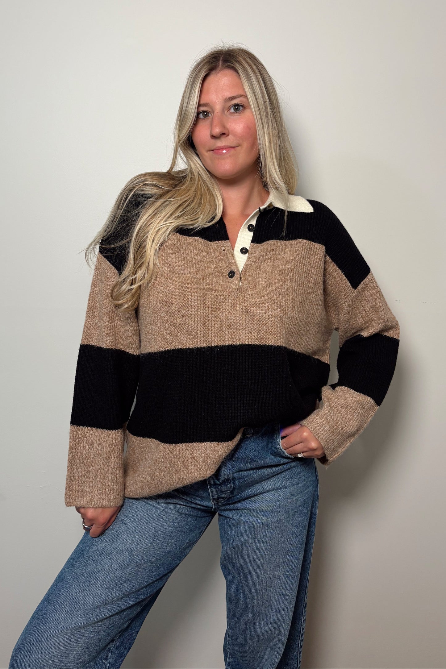 Oxford Rugby Polo Sweater