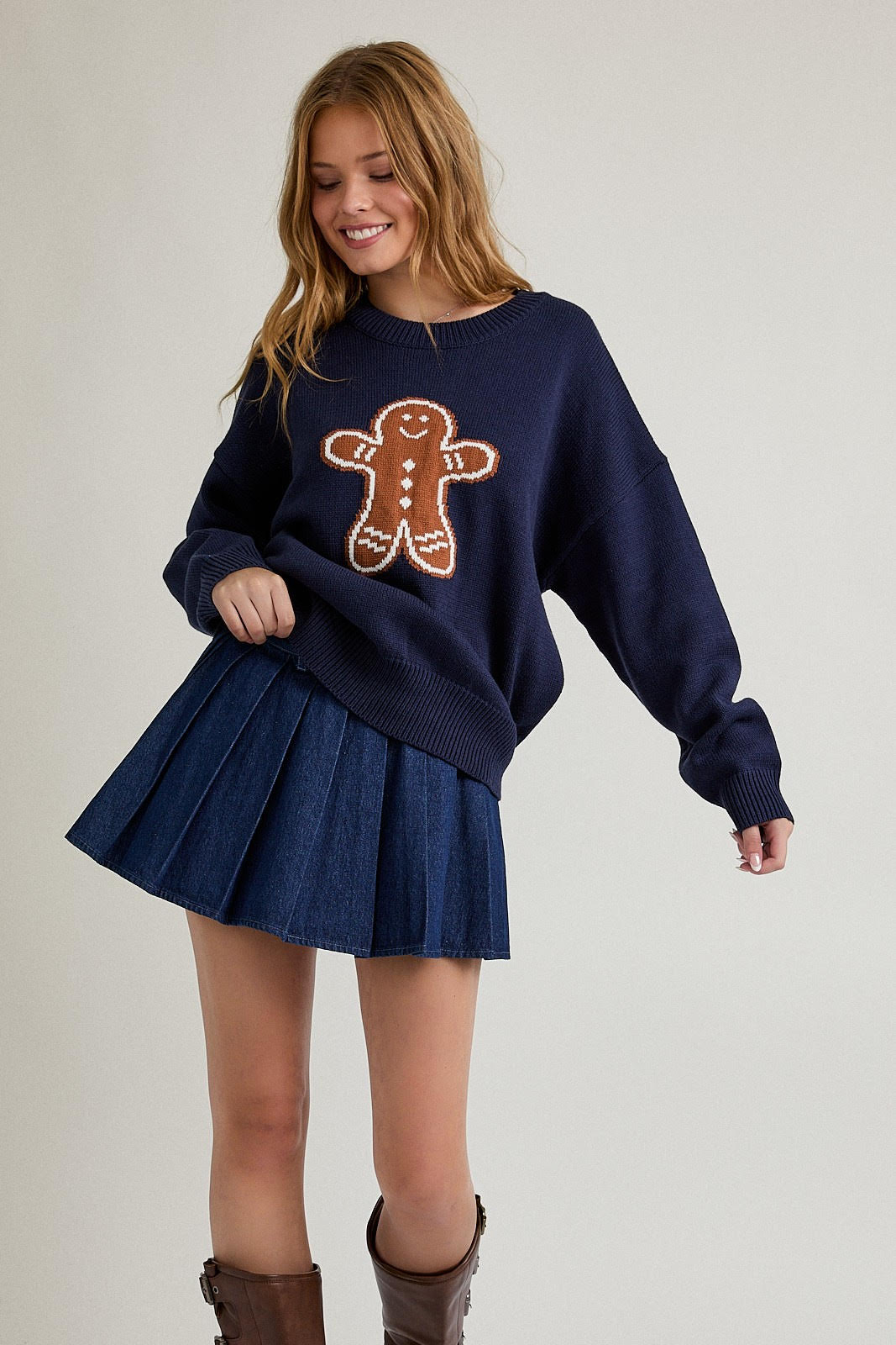 Gingerbread Cookie Sweater